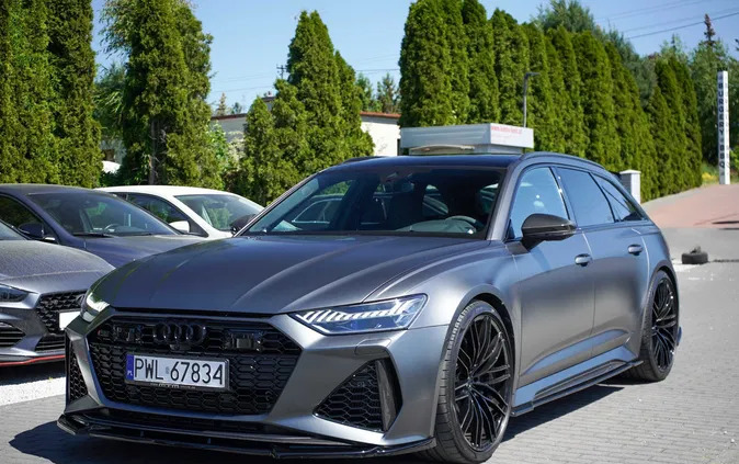 audi Audi RS6 cena 600000 przebieg: 17000, rok produkcji 2022 z Miasteczko Śląskie